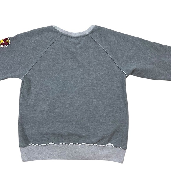 Harry Potter Gryffindor Universal Studios Gray Pullover Sweatshirt Size Small - Picture 7 of 11